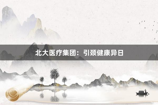 北大医疗集团：引颈健康异日